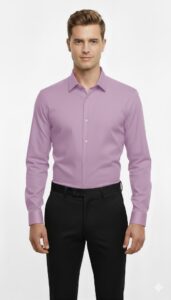 CAMISA SOCIAL LILÁS